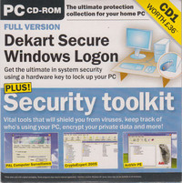 Microsoft Windows XP Official Magazine CD1 - Collection 5 - Security Toolkit