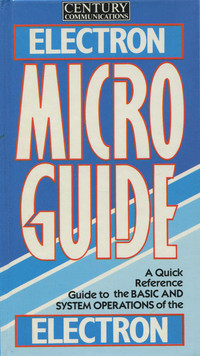 Microguide for the Electron