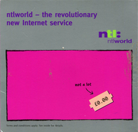 ntlworld - the revolutionary new Internet service CD