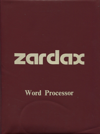 Zardax Word Processor
