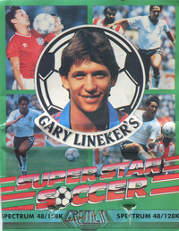 Gary Lineker's Superstar Soccer (Cassette)