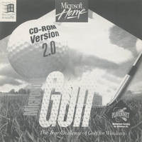 Microsoft Golf CD-ROM Version 2.0