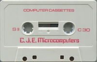 C. J. E. Microcomputers Computer Cassette