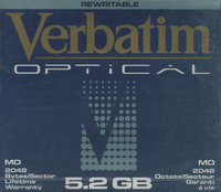 Verbatim Rewritable Optical Disk