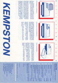 Kempston Spectrum/Amstrad Accessories Flyer