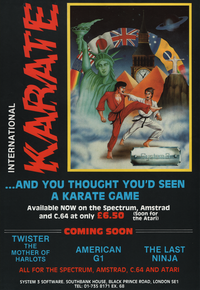 International Karate Flyer