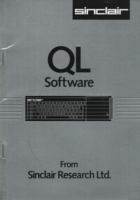 Sinclair QL Software Catalogue