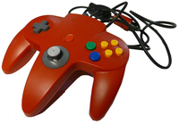 Nintendo 64 Red Controller