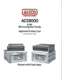 Altos Computer Systems - ACS8000