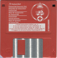 Packard Bell Recovery Disk