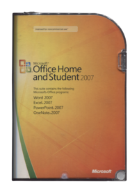 Microsoft Office 2007 - Home and Student