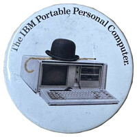 The IBM Portable Personal Computer Badge