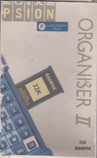 Organiser II 32K Rampack