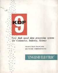 KDF9 Data Processing System