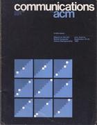 Communications of the ACM - November 1980