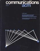 Communications of the ACM - November 1982
