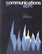 Communications of the ACM - April 1981