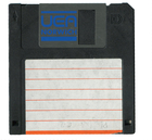 UEA Norwich Blank 3.5" Disk