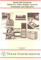 Model 990/10 Computer System Hardware Reference Manual