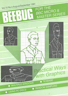 Beebug Newsletter - Volume 10, Number 4 - August/September 1991