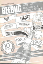 Beebug Newsletter - Volume 11, Number 1 - May 1992