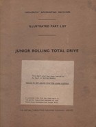 Hollerith Junior Rolling Total Drive Parts List