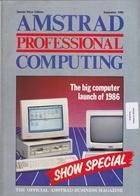 Amstrad Professional Computing - September 1986
