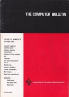 The Computer Bulletin - October 1969