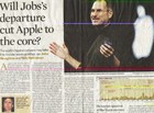 Will Jobs's departure cut Apple to the core?