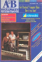 A & B Computing - November 1988