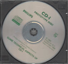 Some Technical Aspects Of CD-I - Prototype Disc