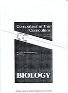 Computers In The Curriculum - Biology