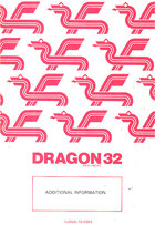 Dragon 32 Additional Information