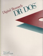 DR DOS User & Reference Guide