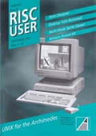 Risc User - Volume 4 Issue 9 - September 1991