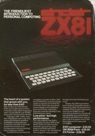 Sinclair ZX81 Leaflet