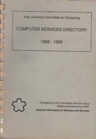 Computer Services Directory 1988-1989