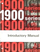 ICT 1900 Series Introductory Manual