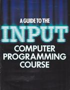 A Guide to the Input Computer Programming Course