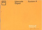 ICL Usercode System 4 Digest