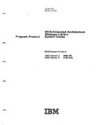 MVS/Extended Architecture Message Library: System Codes