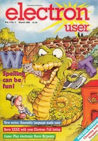 Electron User -  March 1988