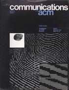 Communications of the ACM - April 1972