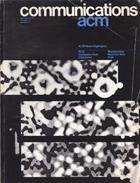 Communications of the ACM - January 1972