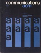 Communications of the ACM - March 1975
