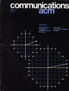 Communications of the ACM - August 1975