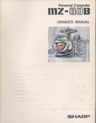 MZ-80B Owners Manual