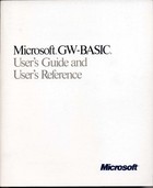 Microsoft GW-BASIC User's Guide
