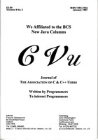 CVu Volume 9 Issue 2 - January 1997
