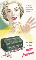 Collection of Calculator Promotional Flyers, c. 1950-1980